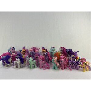 Lot Of My Little Pony 20+ Figures 2007-2014 Used Condition